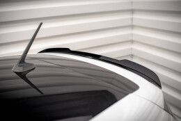 Heck Spoiler Aufsatz Abrisskante passend für Renault Clio Mk5 schwarz Hochglanz