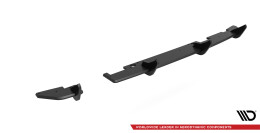 Street Pro Heckschürze Heck Ansatz Diffusor passend für Renault Clio Mk5 rot