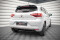 Street Pro Heckschürze Heck Ansatz Diffusor passend für Renault Clio Mk5 rot