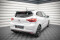 Mittlerer Cup Diffusor Heck Ansatz DTM Look für Renault Clio Mk5 schwarz Hochglanz