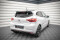 Mittlerer Cup Diffusor Heck Ansatz DTM Look passend für Renault Clio Mk5 schwarz Hochglanz