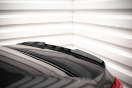 Heck Spoiler Aufsatz Abrisskante passend für Peugeot 508 GT Mk1 Facelift Carbon Look