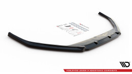 Cup Spoilerlippe Front Ansatz V.1 passend für Peugeot 508 GT Mk1 Facelift schwarz Hochglanz