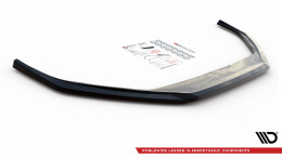 Cup Spoilerlippe Front Ansatz V.2 für Peugeot 508 GT Mk1 Facelift schwarz Hochglanz