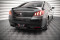 Mittlerer Cup Diffusor Heck Ansatz DTM Look passend für Peugeot 508 GT Mk1 Facelift schwarz matt