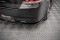 Mittlerer Cup Diffusor Heck Ansatz für Peugeot 508 GT Mk1 Facelift schwarz matt