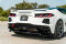 Mittlerer Cup Diffusor Heck Ansatz DTM Look für Chevrolet Corvette C8 Carbon Look