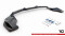 Mittlerer Cup Diffusor Heck Ansatz DTM Look für Chevrolet Corvette C8 Carbon Look