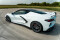 Seitenschweller Ansatz Cup Leisten passend für Chevrolet Corvette C8 schwarz Hochglanz