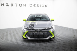 Cup Spoilerlippe Front Ansatz passend für Toyota Corolla GR Sport XII schwarz Hochglanz