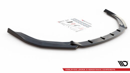 Cup Spoilerlippe Front Ansatz passend für Toyota Corolla GR Sport XII schwarz Hochglanz