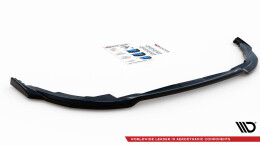 Street+ Mittlerer Diffusor Heck Ansatz passend für Toyota Corolla GR Sport Hatchback XII schwarz Hochglanz