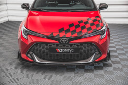 Cup Spoilerlippe Front Ansatz +Flaps V.1 für Toyota Corolla GR Sport Hatchback XII