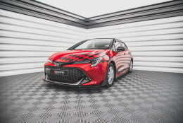 Cup Spoilerlippe Front Ansatz V.1 + Flaps passend für Toyota Corolla GR Sport XII