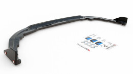 Mittlerer Cup Diffusor Heck Ansatz + Flaps passend für Toyota Corolla GR Sport Hatchback XII