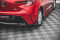 Mittlerer Cup Diffusor Heck Ansatz + Flaps passend für Toyota Corolla GR Sport Hatchback XII