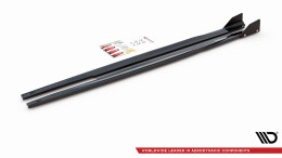 Street+ Seitenschweller Leisten V.1 + Flaps passend für Toyota Corolla GR Sport Hatchback XII