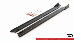 Street+ Seitenschweller Leisten passend für Lamborghini Huracan EVO schwarz Hochglanz