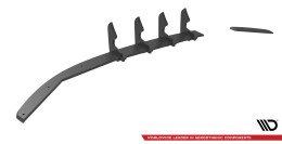 Street Pro Heckschürze Heck Ansatz Diffusor passend für Jaguar XF R-Sport Mk2 SCHWARZ