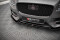 Cup Spoilerlippe Front Ansatz V.1 für Jaguar XF R-Sport Mk2 schwarz Hochglanz