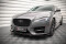 Cup Spoilerlippe Front Ansatz V.1 passend für Jaguar XF R-Sport Mk2 schwarz Hochglanz