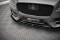 Cup Spoilerlippe Front Ansatz V.1 passend für Jaguar XF R-Sport Mk2 schwarz Hochglanz