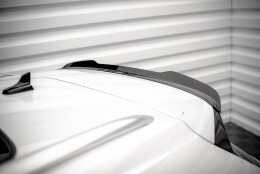 Heck Spoiler Aufsatz Abrisskante passend für VW Touareg R-Line Mk3 schwarz Hochglanz