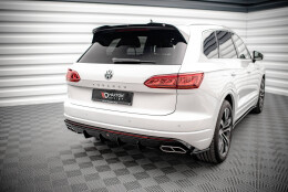 Heck Ansatz Diffusor passend für VW Touareg R-line...