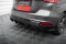 Heck Ansatz Diffusor passend für Ford Focus ST Mk3 FL (RS-Look) schwarz Hochglanz