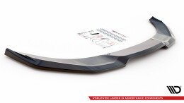 Cup Spoilerlippe Front Ansatz V.3 passend für Nissan 370Z Nismo Facelift schwarz Hochglanz