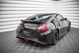 Heckansatz Nissan 370Z Nismo Facelift schwarz Hochglanz