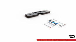 Heckansatz Nissan 370Z Nismo Facelift schwarz Hochglanz