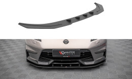 Street Pro Cup Spoilerlippe Front Ansatz für Nissan 370Z Nismo Facelift schwarz