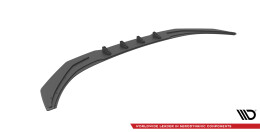 Street Pro Spoilerlippe Front Ansatz passend für Nissan 370Z Nismo FL rot