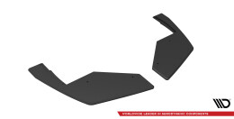 Street Pro Heck Ansatz Flaps Diffusor passend für Nissan 370Z Nismo Facelift SCHWARZ