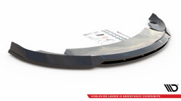 Cup Spoilerlippe Front Ansatz V.3 passend für Tesla Model 3 schwarz Hochglanz