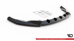 Cup Spoilerlippe Front Ansatz V.3 passend für Nissan 370Z Facelift schwarz Hochglanz