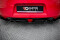Mittlerer Cup Diffusor Heck Ansatz für Nissan 370Z Facelift schwarz Hochglanz