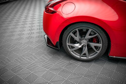 Heck Ansatz Flaps Diffusor V.2 passend für Nissan 370Z schwarz Hochglanz