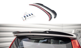 Heck Spoiler Aufsatz Abrisskante V.2 passend für Volvo V70 Mk3 schwarz Hochglanz