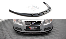 Cup Spoilerlippe Front Ansatz V.1 passend für Volvo V70 Mk3 schwarz Hochglanz