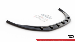 Cup Spoilerlippe Front Ansatz V.1 passend für Volvo V70 Mk3 schwarz Hochglanz