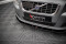 Cup Spoilerlippe Front Ansatz V.1 für Volvo V70 Mk3 schwarz Hochglanz