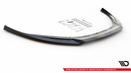 Cup Spoilerlippe Front Ansatz V.2 passend für Volvo V70 Mk3 schwarz Hochglanz