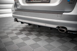 Heck Ansatz Diffusor passend für Volvo V70 Mk3...