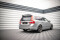Heck Ansatz Diffusor passend für Volvo V70 Mk3 schwarz Hochglanz