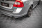 Heck Ansatz Flaps Diffusor passend für Volvo V70 Mk3 schwarz Hochglanz
