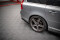 Heck Ansatz Flaps Diffusor passend für Volvo V70 Mk3 schwarz Hochglanz
