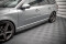 Seitenschweller Ansatz Cup Leisten passend für Volvo V70 Mk3 Carbon Look