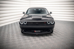 Cup Spoilerlippe Front Ansatz passend für Dodge Challenger RT Mk3 Facelift schwarz Hochglanz